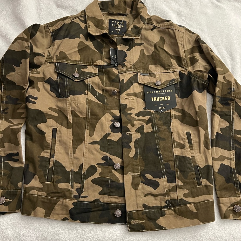 Mens camo jacket